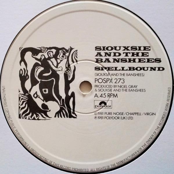 Siouxsie And The Banshees* : Spellbound (12", Single)