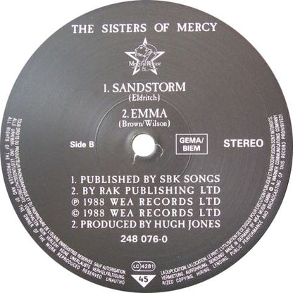 The Sisters Of Mercy : Dominion (12")