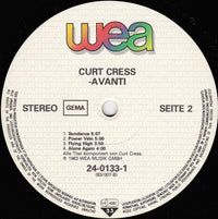Curt Cress : Avanti (LP, Album)
