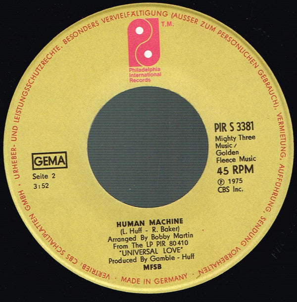 MFSB : Sexy (7")