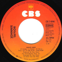 Johnnie Taylor : Disco Lady (7", Single)