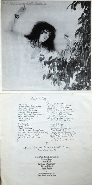 Patti Smith Group : Wave (LP, Album, Red)