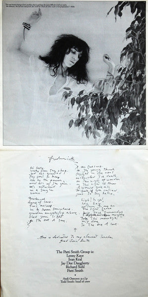 Patti Smith Group : Wave (LP, Album, Red)