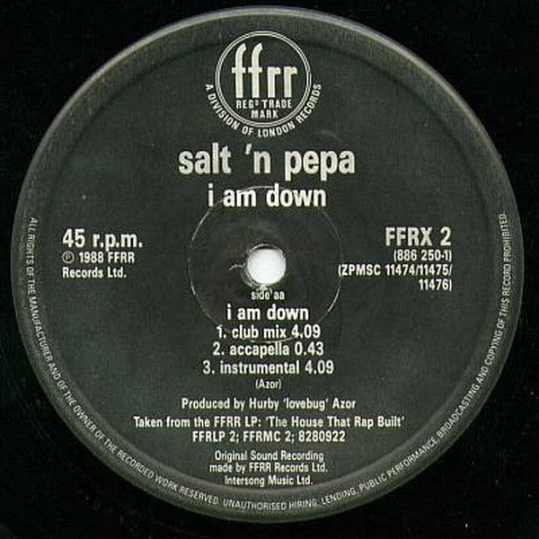 Salt-N-Pepa* / Antoinette : Push It / Hit 'Em With This / I Am Down (12")