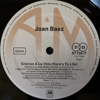 Joan Baez : Gracias A La Vida / Here's To Life (LP, Album)