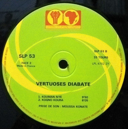 Virtuoses Diabate* : La Nouvelle Mariee (LP, Album)