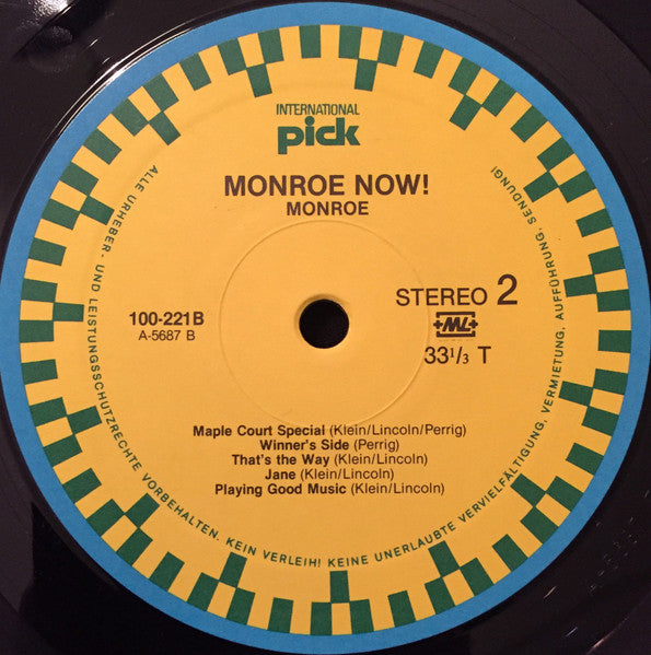 Monroe (17) : Censured (LP, Album)