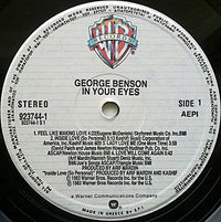 George Benson : In Your Eyes (LP, Album)