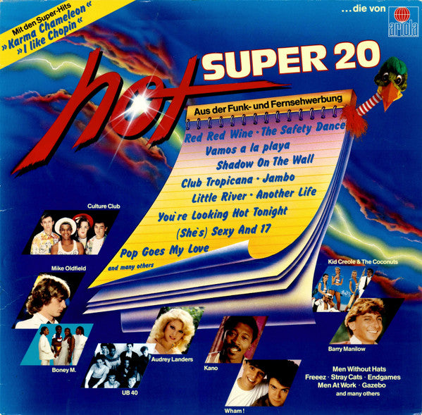 Various : Hot Super 20 (LP, Comp)