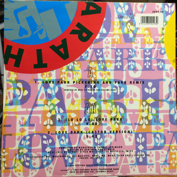 Marathon : Love Park (Pickering And Park Remix) (12")