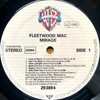 Fleetwood Mac : Mirage (LP, Album, Club)