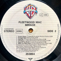 Fleetwood Mac : Mirage (LP, Album, Club)