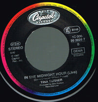 Tina Turner : Paradise Is Here (7", Single, Pos)