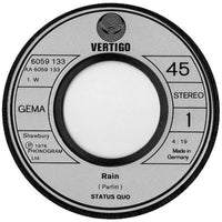 Status Quo : Rain (7", Single)