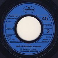 The Walker Brothers : The Sun Ain't Gonna Shine Anymore / Make It Easy On Yourself (7", Single)