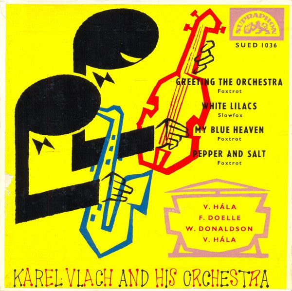 Karel Vlach Orchestra : Greeting The Orchestra (7", EP, Mono)