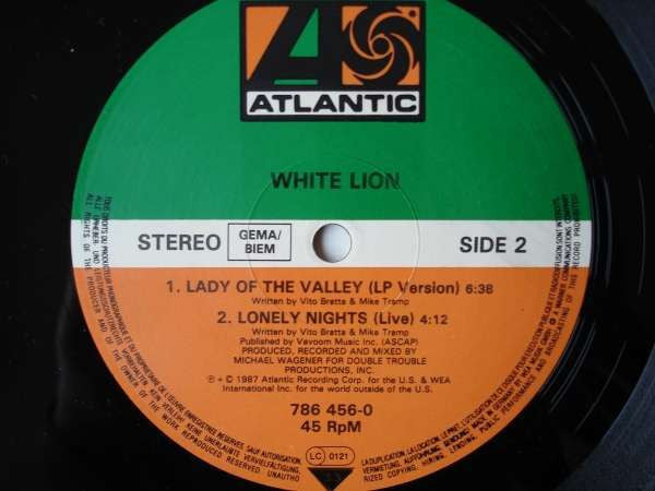 White Lion : When The Children Cry (12", Single)