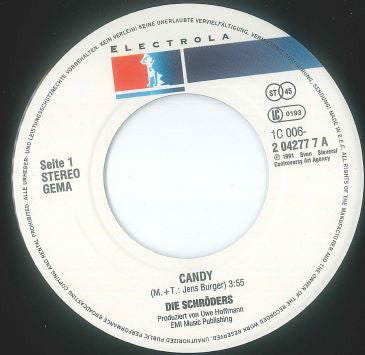 Die Schröders : Candy (7", Single)