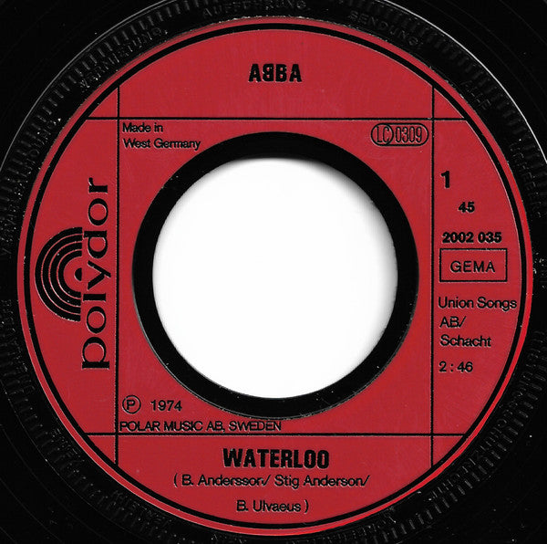 ABBA : Waterloo / Fernando (7", Single)