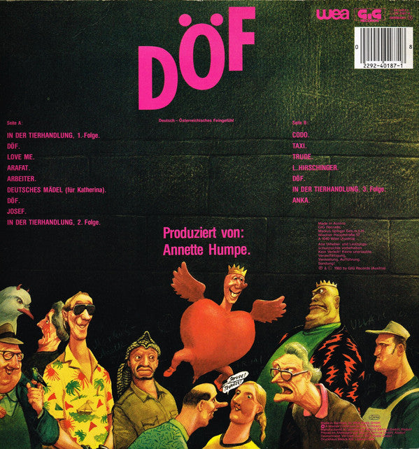 Tauchen-Prokopetz : DÖF (LP, Album)