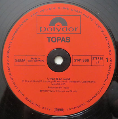 Topas (2) : Train To An Island (12", Maxi)
