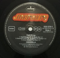 Cinderella (3) : Night Songs (LP, Album)