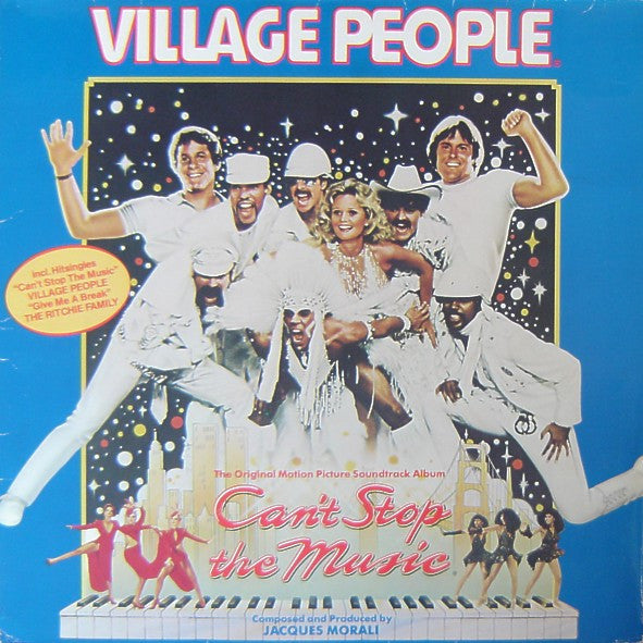 Village People : Can't Stop The Music - The Original Soundtrack Album (LP, Album, Gat)