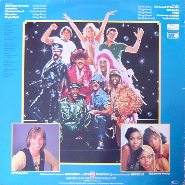 Village People : Can't Stop The Music - The Original Soundtrack Album (LP, Album, Gat)