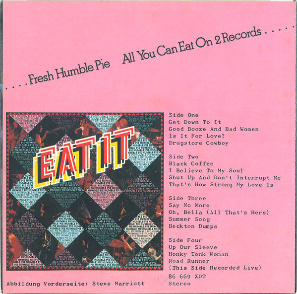 Humble Pie : Shut Up And Don't Interrupt Me (7", Single)
