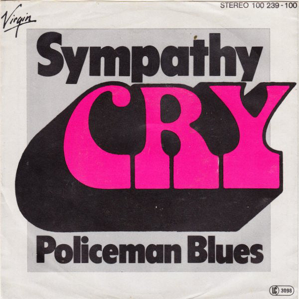 Cry (3) : Sympathy (7", Single)