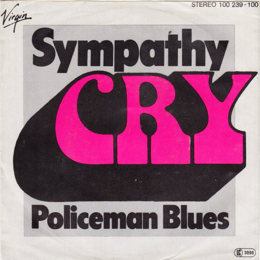 Cry (3) : Sympathy (7", Single)