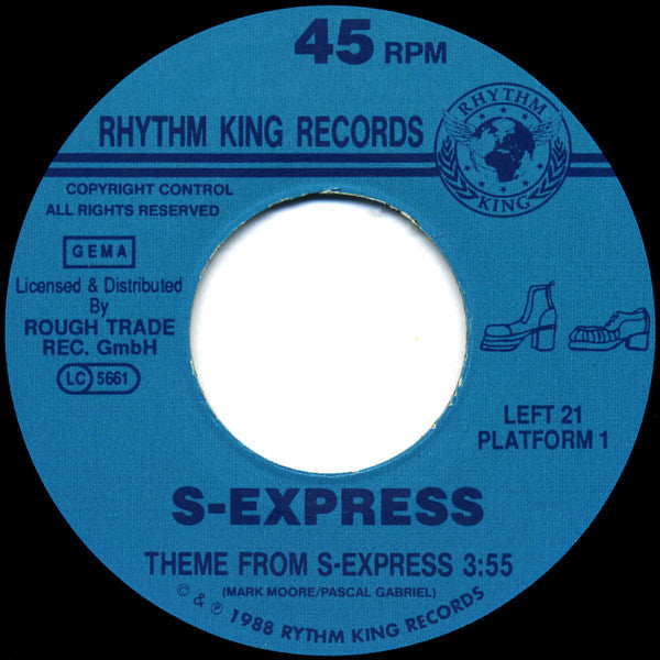 S-Express* : Theme From S-Express / The Trip (Microdot House Mix) (7", Single)