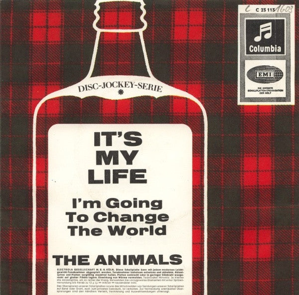 The Animals : It's My Life (7", Single)