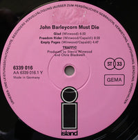 Traffic : John Barleycorn Must Die (LP, Album, RP, Bla)