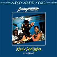 Imagination : Music And Lights (12", Single)