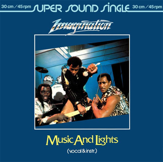 Imagination : Music And Lights (12", Single)
