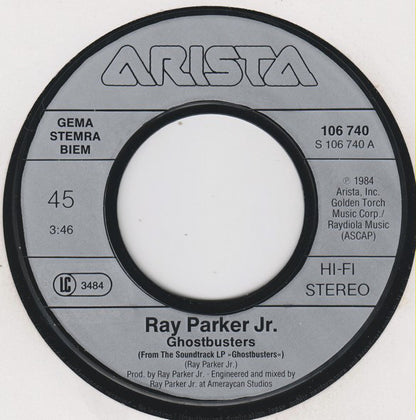 Ray Parker Jr. : Ghostbusters (7", Single)