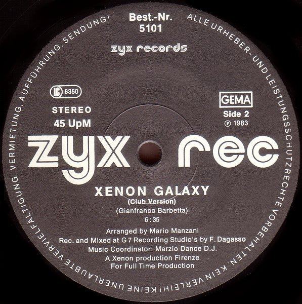 Xenon (3) : Galaxi (12", Maxi)