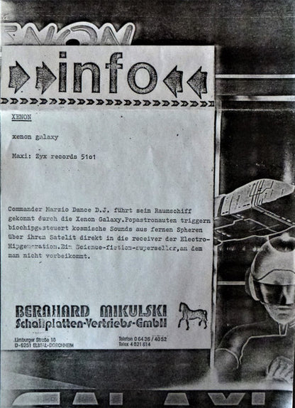 Xenon (3) : Galaxi (12", Maxi)