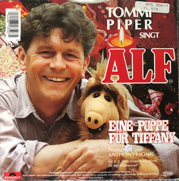 Thomas Piper (2) Singt ALF (2) : Frohfest (7", Single)