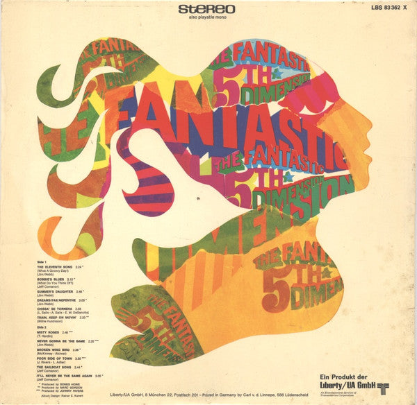 The Fifth Dimension : Love Garden (LP, Comp)