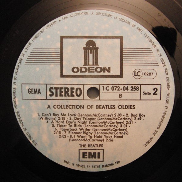 The Beatles : A Collection Of Beatles Oldies (LP, Comp, RE, Fre)