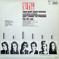 Blind Date : Your Heart Keeps Burning (12", Maxi)