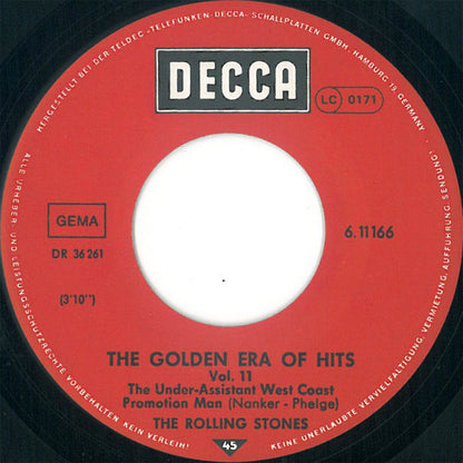 The Rolling Stones : Satisfaction (7", Single, Mono, RE)