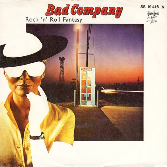 Bad Company (3) : Rock 'n' Roll Fantasy (7", Single)