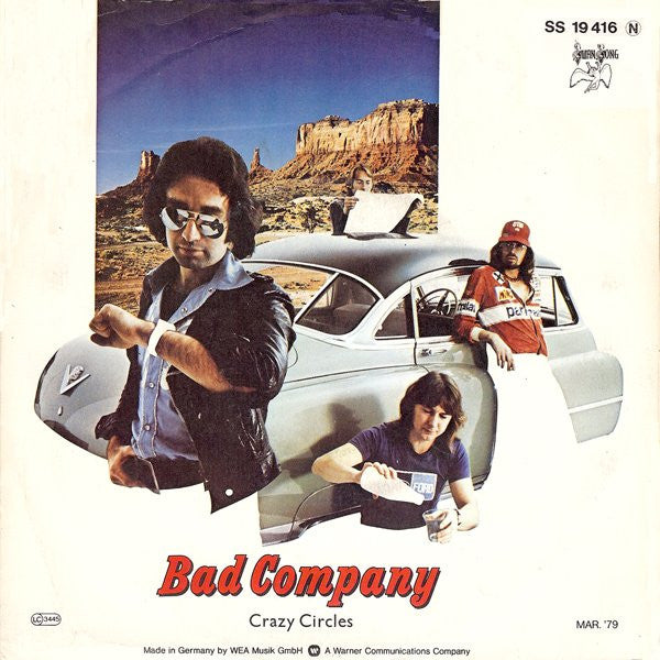 Bad Company (3) : Rock 'n' Roll Fantasy (7", Single)