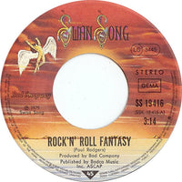 Bad Company (3) : Rock 'n' Roll Fantasy (7", Single)