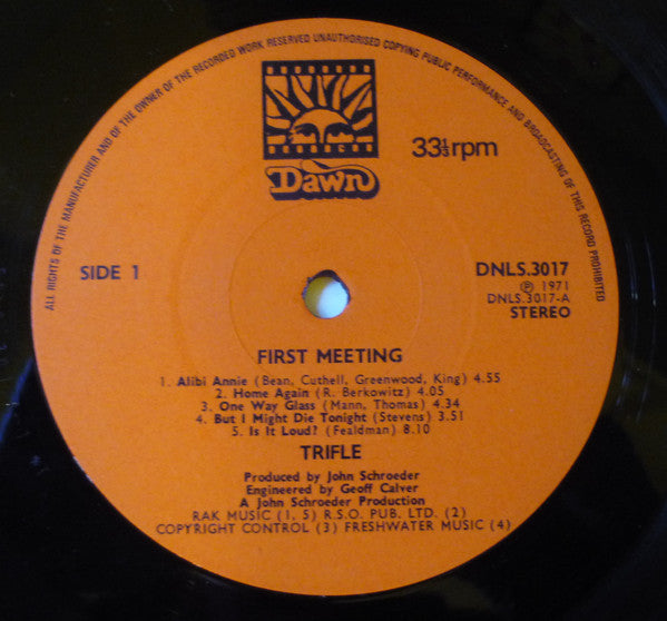 Trifle (2) : First Meeting (LP, Album)