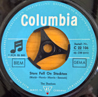 The Shadows : Wonderful Land / Stars Fell On Stockton (7", Single)
