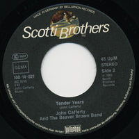 John Cafferty And The Beaver Brown Band : On The Dark Side / Tender Years (7", Single)